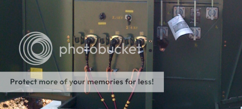 Grounding in Primary compartment of pad mounted Transformer